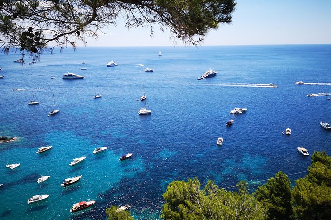 Private Island of Capri Boat Tour for Couples - Red Grotto and the coastal arch