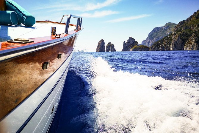 Private Island of Capri Boat Tour for Couples - Faraglioni: Capri’s signature rock towers