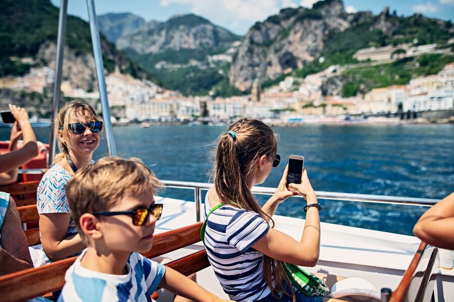 Round-Trip Ferry Ticket from Salerno to Amalfi and Positano - Two routes, with different days ashore