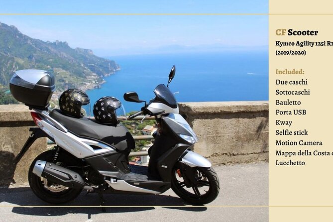 Scooter rental on the Amalfi Coast - A self-guided start in Ravello