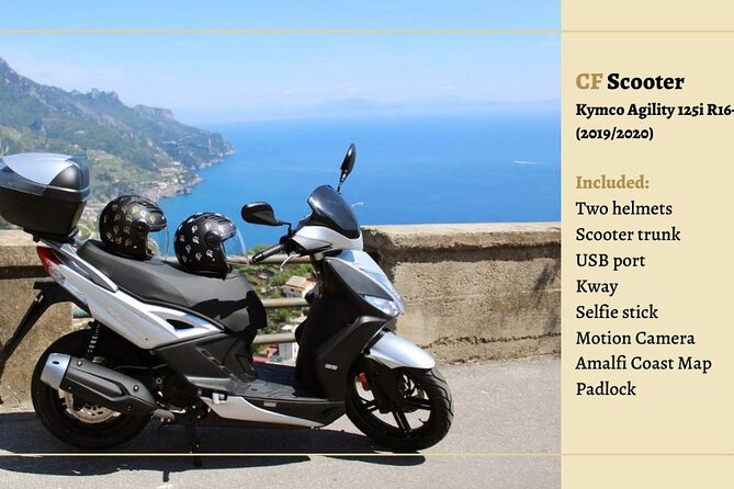 Scooter rental on the Amalfi Coast - The ride is the itinerary
