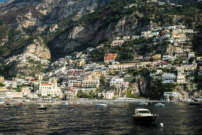Small Group Amalfi Coast Boat Day Tour from Amalfi - Positano on a 90-minute clock