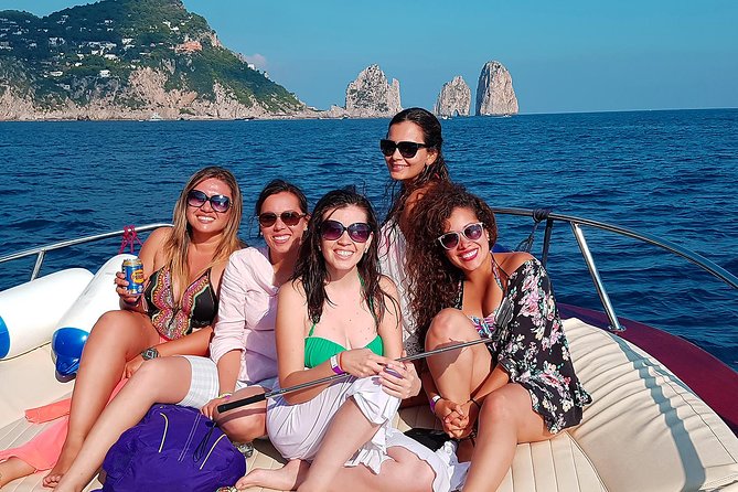 Small Group Boat Day Excursion to Capri Island from Sorrento - Marina Piccola brings a chance to swim