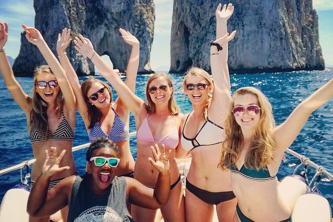 Small Group Boat Day Excursion to Capri Island from Sorrento - Drinks and snacks, with a few costs to check