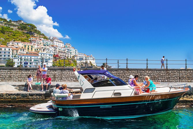 Small Group Boat Day Excursion to the Amalfi Coast from Sorrento - Positano: steep lanes, shops, and a tight clock