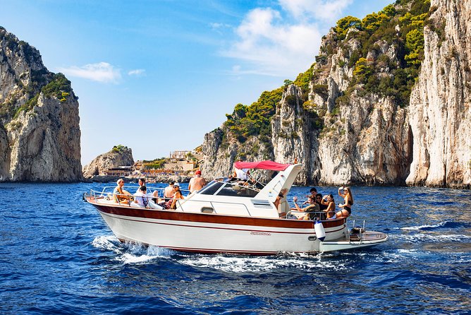 Small Group Boat Day Excursion to the Amalfi Coast from Sorrento - Leaving Sorrento and taking in Li Galli