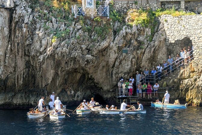 Small Group Tour from Sorrento to Blue Grotto, Anacapri and Capri - Capri town, the Piazzetta and free time