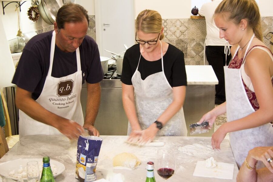 Sorrento: Authentic Local Cooking Class and Meal - Pasta, dessert and a turn at the stove