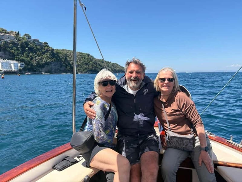 Sorrento: Boat Coastal Cruise with Swim and Limoncello - The swim stop and limoncello tasting