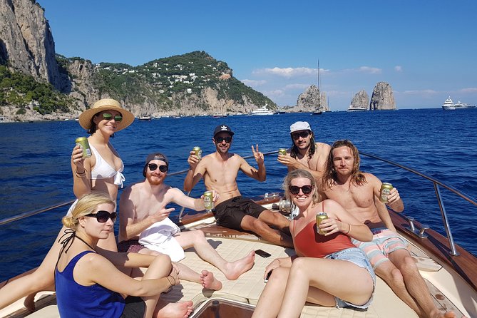 Sorrento: Capri Select Boat Trip with Swim, Drinks & Pick Up - Four hours to make Capri your own