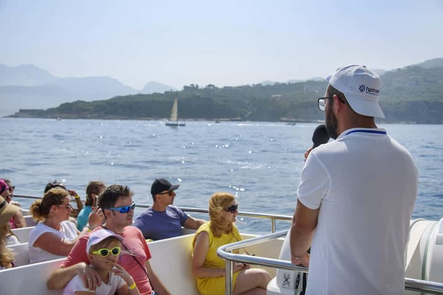 Sorrento: Full-Day Boat Tour to Positano, Amalfi and Ravello - Amalfi: cathedral, lanes and a choice to make