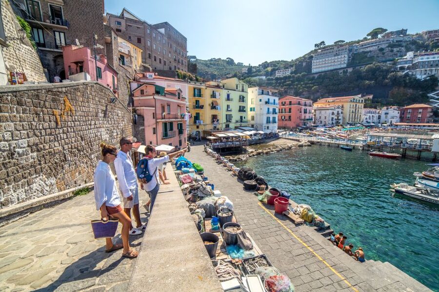 Sorrento: Guided Walking Tour & Street Food Experience - Marina Grande and the fishing village