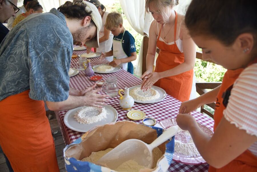 Sorrento: Pizza Lesson, Wine, and Limoncello at a Local Farm - Who will get the most from this Sorrento outing