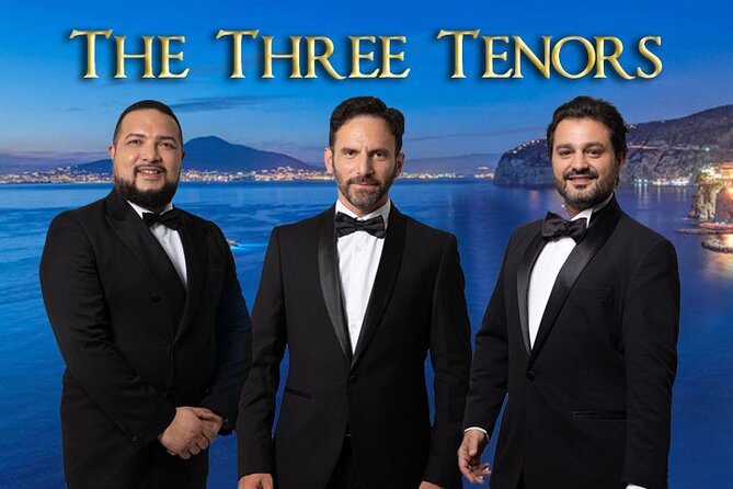 The Three Tenors in Sorrento - One 80-minute concert, from opera to comic moments