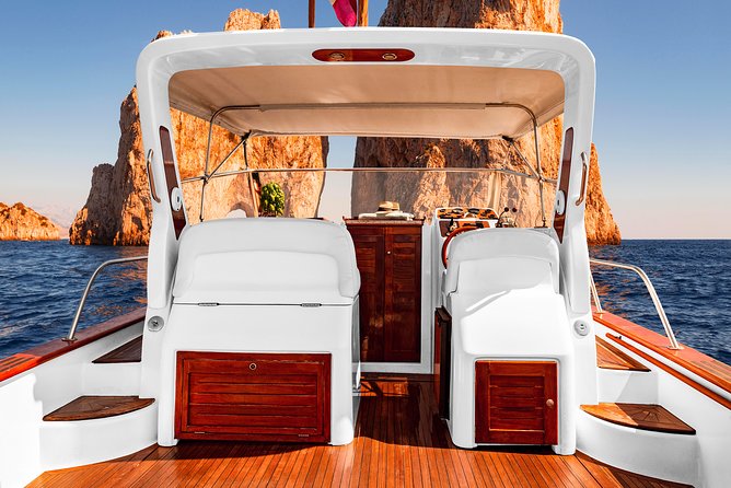 Very Small Group Capri Boat Excursion with Transfer from Positano - From Positano, the day begins by road
