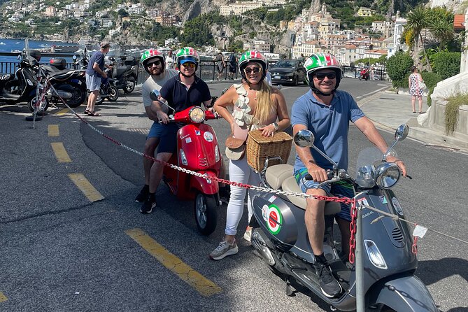 Vespa Tour of Amalfi Coast Positano and Ravello - Furore and Praiano bring the coast back into view