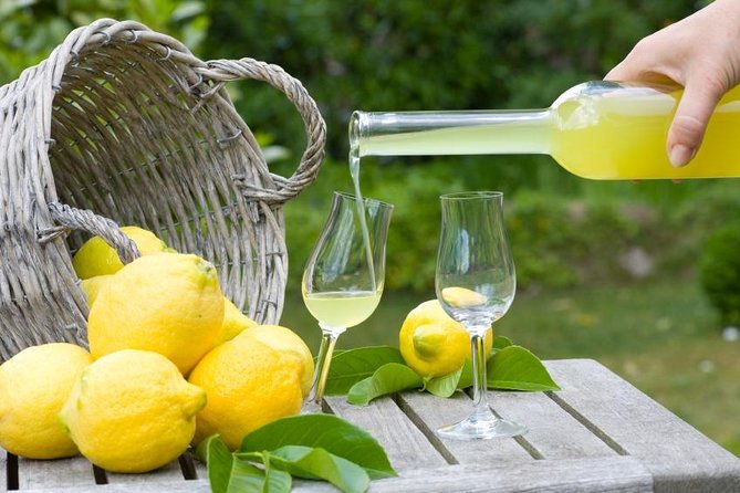 Walking Food Tour in Sorrento w/ Limoncello Factory Lemon Grove - The lemon grove and the family limoncello operation
